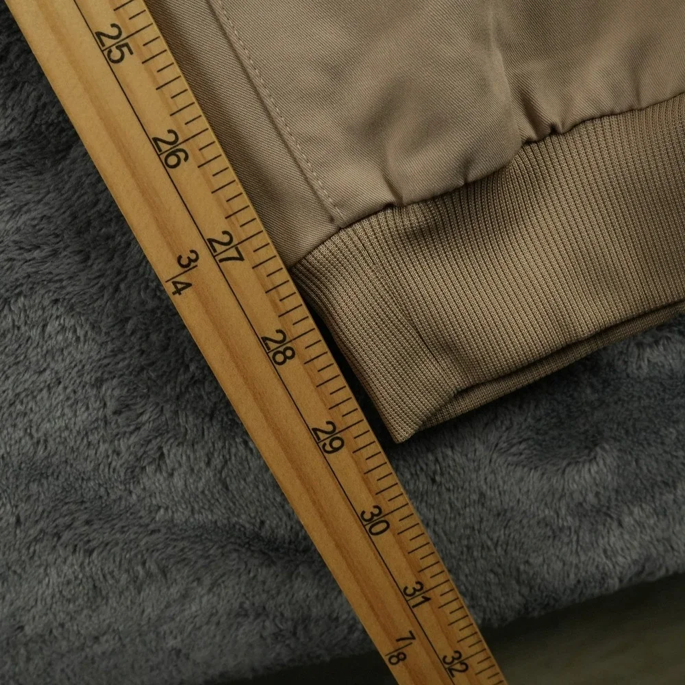 Fabletics All-Shift Scrub Jogger Mens M Beige Cargo Elastic‎ Waist Stretch Medic